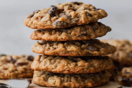 Chewy oatmeal cookies - A recipe by Epicuriantime.com